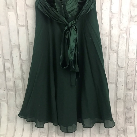 Maggy London Green Silk Halter Dress - Picture 9 of 10